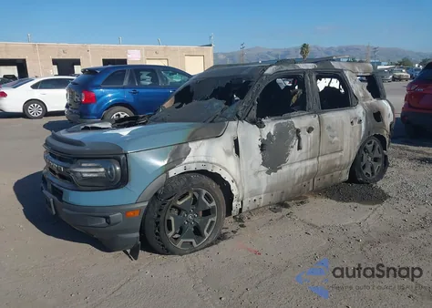 2021 Ford Bronco Sport Outer Banks from USA, damaged, VIN 3FMCR9C6XMRA03187